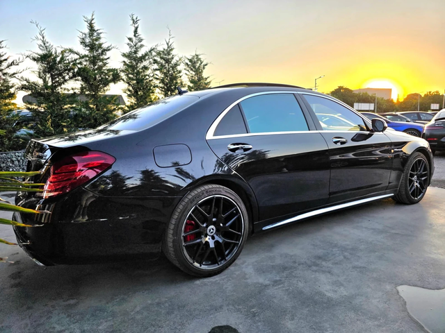 Mercedes-Benz S 63 AMG LONG 4 MATIC 3XTV ПАНОРАМА БЯЛА КОЖА ЛИЗИНГ 100% - автомобили, коли, обяви за нови и употребявани 9