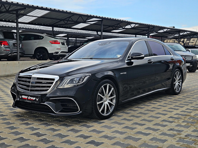 Mercedes-Benz S 63 AMG L/4M/4D BURMESTER/DISTR/TV/HUD/МАСАЖ/ПАНО/F1/LIZI - автомобили, коли, обяви за нови и употребявани 0