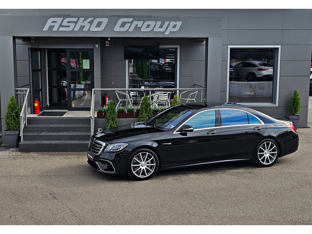 Mercedes-Benz S 63 AMG L/4M/4D BURMESTER/DISTR/TV/HUD/МАСАЖ/ПАНО/F1/LIZI - автомобили, коли, обяви за нови и употребявани 16
