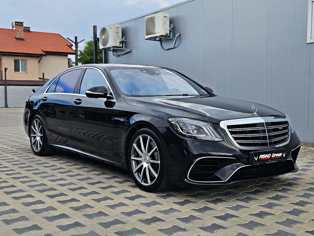 Mercedes-Benz S 63 AMG L/4M/4D BURMESTER/DISTR/TV/HUD/МАСАЖ/ПАНО/F1/LIZI - автомобили, коли, обяви за нови и употребявани 2