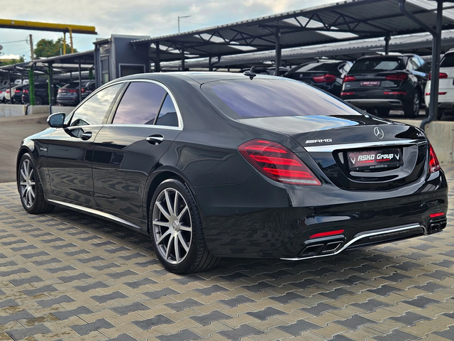 Mercedes-Benz S 63 AMG L/4M/4D BURMESTER/DISTR/TV/HUD/МАСАЖ/ПАНО/F1/LIZI - автомобили, коли, обяви за нови и употребявани 6