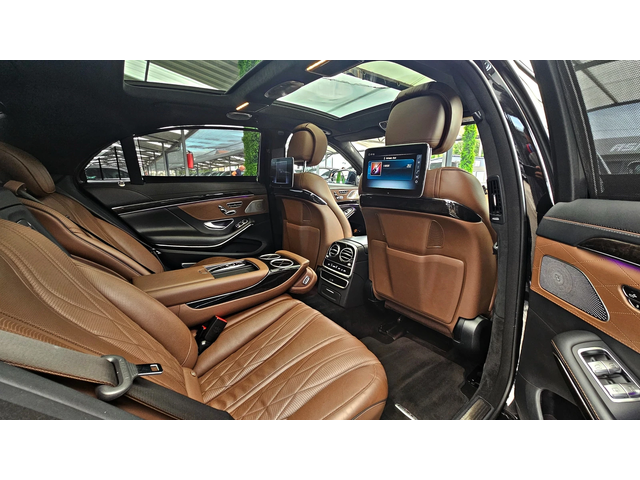Mercedes-Benz S 63 AMG L/4M/4D BURMESTER/DISTR/TV/HUD/МАСАЖ/ПАНО/F1/LIZI - автомобили, коли, обяви за нови и употребявани 8