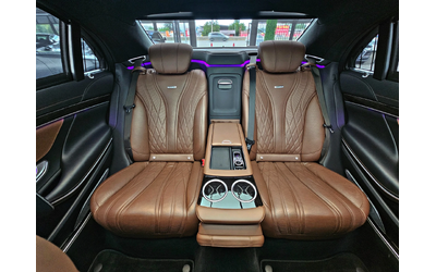 Mercedes-Benz S 63 AMG L/4M/4D BURMESTER/DISTR/TV/HUD/МАСАЖ/ПАНО/F1/LIZI - автомобили, коли, обяви за нови и употребявани 9