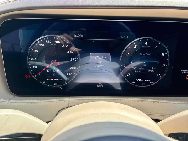 Mercedes-Benz S 63 AMG | DISTRONIC| 3D BURMESTER| HUD| КЛИП НА МОТОР - автомобили, коли, обяви за нови и употребявани 7