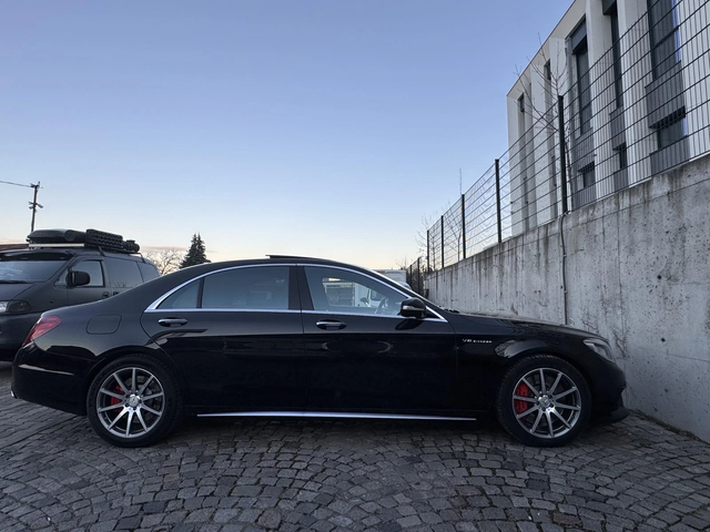 Mercedes-Benz S 63 AMG L/4MATIC/PANO/3TV/Ceramic/360 /MULTY/Full - автомобили, коли, обяви за нови и употребявани 4