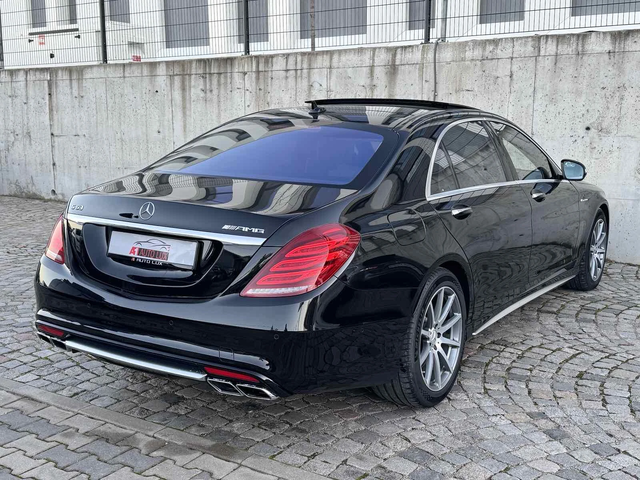 Mercedes-Benz S 63 AMG L/4MATIC/PANO/3TV/Ceramic/360 /MULTY/Full - автомобили, коли, обяви за нови и употребявани 5