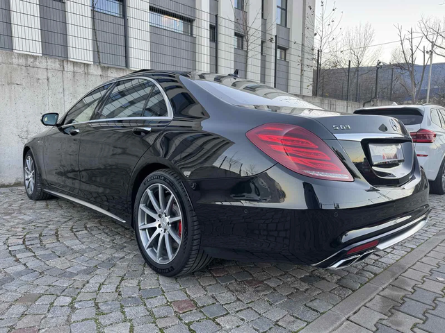 Mercedes-Benz S 63 AMG L/4MATIC/PANO/3TV/Ceramic/360 /MULTY/Full - автомобили, коли, обяви за нови и употребявани 7