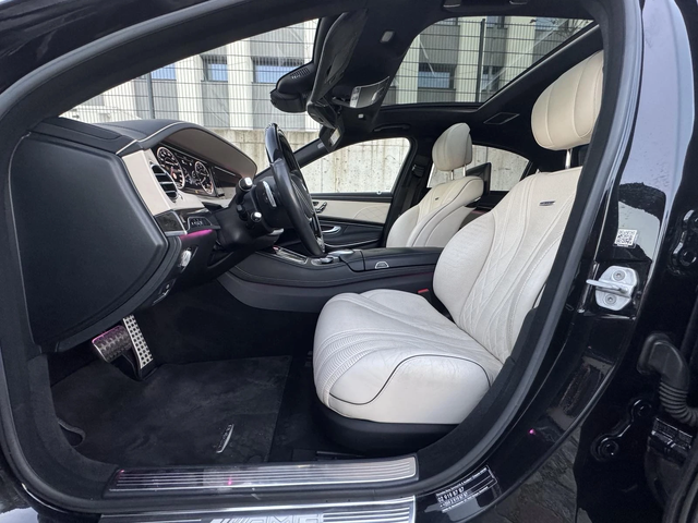 Mercedes-Benz S 63 AMG L/4MATIC/PANO/3TV/Ceramic/360 /MULTY/Full - автомобили, коли, обяви за нови и употребявани 9