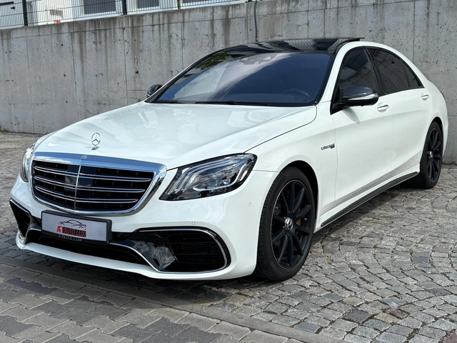 Mercedes-Benz S 63 AMG L/NAVI/4MATIC/3TV/PANO/CERAMIC/KAM/MULTY/Excellen! - автомобили, коли, обяви за нови и употребявани 2