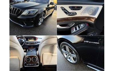 Mercedes-Benz S 63 AMG FACE-4x4-LAZER-VAKUM-DISTRONIK-KAMERA-ДЪЛГА БАЗА ! - автомобили, коли, обяви за нови и употребявани 15