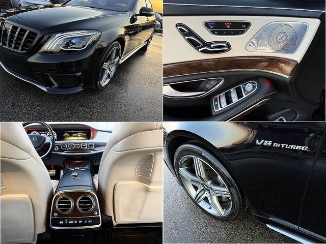 Mercedes-Benz S 63 AMG FACE-4x4-LAZER-VAKUM-DISTRONIK-KAMERA-ДЪЛГА БАЗА ! - автомобили, коли, обяви за нови и употребявани 15