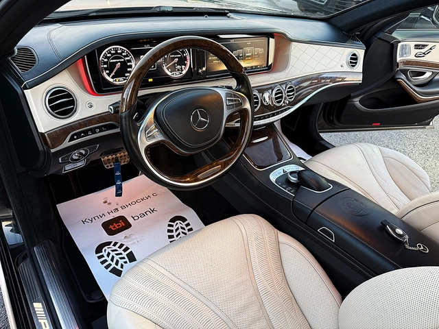 Mercedes-Benz S 63 AMG FACE-4x4-LAZER-VAKUM-DISTRONIK-KAMERA-ДЪЛГА БАЗА ! - автомобили, коли, обяви за нови и употребявани 8