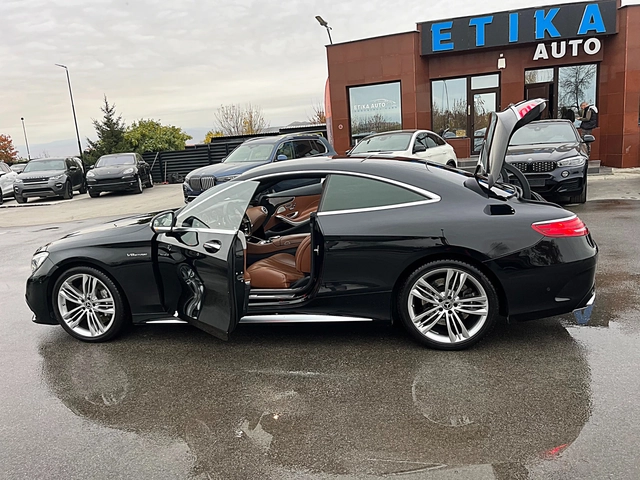 Mercedes-Benz S 63 AMG COUPE-DISTRONIK-PANORAMA-BURMEDTER-HEAD UP-FUL FUL - автомобили, коли, обяви за нови и употребявани 13