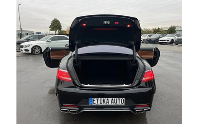 Mercedes-Benz S 63 AMG COUPE-DISTRONIK-PANORAMA-BURMEDTER-HEAD UP-FUL FUL - автомобили, коли, обяви за нови и употребявани 14
