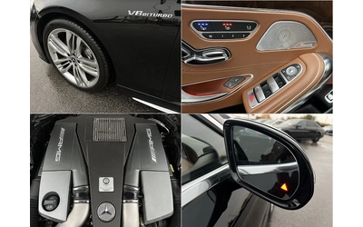 Mercedes-Benz S 63 AMG COUPE-DISTRONIK-PANORAMA-BURMEDTER-HEAD UP-FUL FUL - автомобили, коли, обяви за нови и употребявани 16
