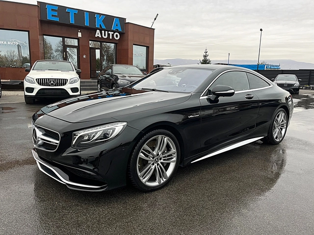 Mercedes-Benz S 63 AMG COUPE-DISTRONIK-PANORAMA-BURMEDTER-HEAD UP-FUL FUL - автомобили, коли, обяви за нови и употребявани 2
