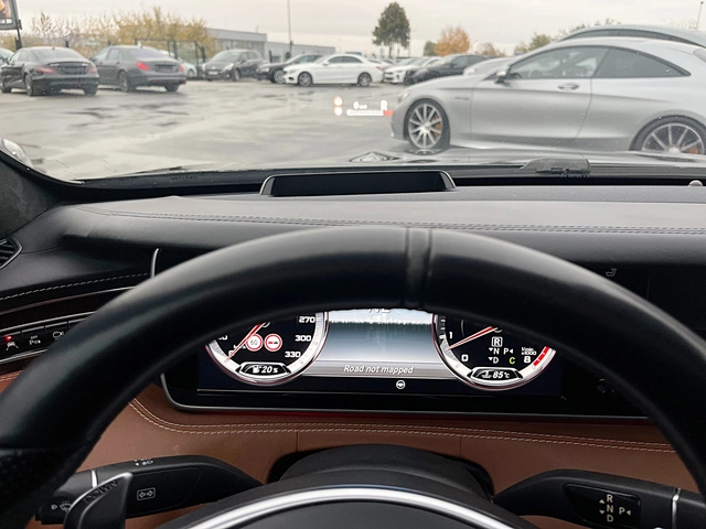 Mercedes-Benz S 63 AMG COUPE-DISTRONIK-PANORAMA-BURMEDTER-HEAD UP-FUL FUL - автомобили, коли, обяви за нови и употребявани 9