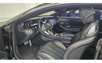 Mercedes-Benz S 63 AMG 4MATIC COUPE / BURMESTER / 360 / HUD / DISTRONIC - автомобили, коли, обяви за нови и употребявани 6