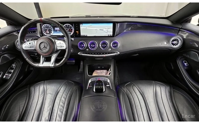 Mercedes-Benz S 63 AMG 4MATIC COUPE / BURMESTER / 360 / HUD / DISTRONIC - автомобили, коли, обяви за нови и употребявани 7