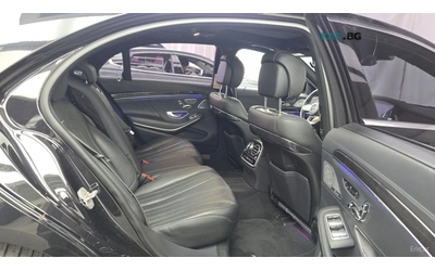 Mercedes-Benz S 63 AMG 4MATIC+ * КОЖА* ПОДГРЕВ* ОБДУХВ* BURMASTER* PANO* - автомобили, коли, обяви за нови и употребявани 11