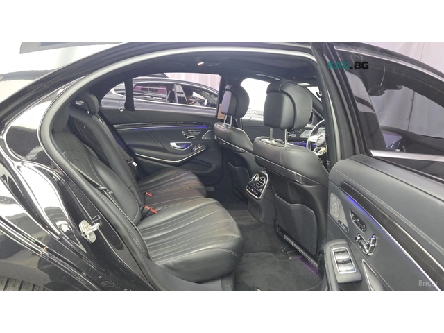 Mercedes-Benz S 63 AMG 4MATIC+ * КОЖА* ПОДГРЕВ* ОБДУХВ* BURMASTER* PANO* - автомобили, коли, обяви за нови и употребявани 11
