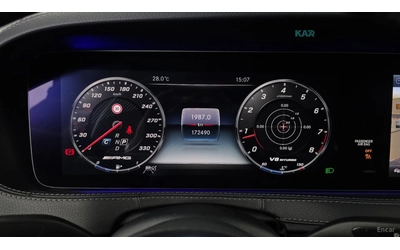 Mercedes-Benz S 63 AMG 4MATIC+ * КОЖА* ПОДГРЕВ* ОБДУХВ* BURMASTER* PANO* - автомобили, коли, обяви за нови и употребявани 7