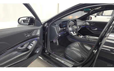 Mercedes-Benz S 63 AMG 4MATIC+ * КОЖА* ПОДГРЕВ* ОБДУХВ* BURMASTER* PANO* - автомобили, коли, обяви за нови и употребявани 9