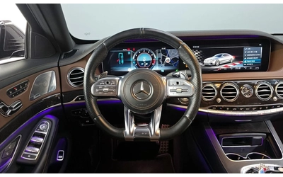 Mercedes-Benz S 63 AMG 4MATIC+ BURMESTER* ОБДУХ* LANE ASS* ПАНО* HUD* 36 - автомобили, коли, обяви за нови и употребявани 10