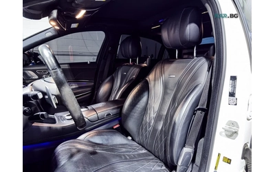Mercedes-Benz S 63 AMG * ПОДГРЕВ* ОБДУХВАНЕ* МАСАЖИ* TV* ПАНО* BURMESTER* - автомобили, коли, обяви за нови и употребявани 11