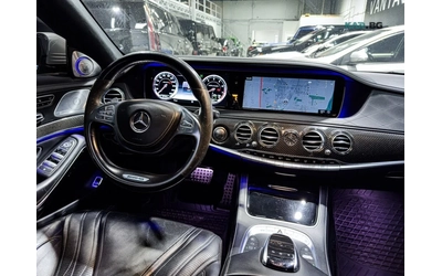Mercedes-Benz S 63 AMG * ПОДГРЕВ* ОБДУХВАНЕ* МАСАЖИ* TV* ПАНО* BURMESTER* - автомобили, коли, обяви за нови и употребявани 12