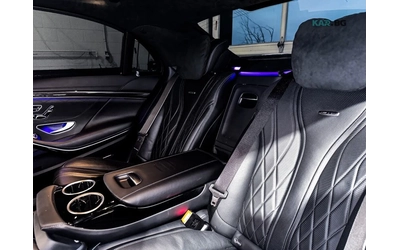Mercedes-Benz S 63 AMG * ПОДГРЕВ* ОБДУХВАНЕ* МАСАЖИ* TV* ПАНО* BURMESTER* - автомобили, коли, обяви за нови и употребявани 15