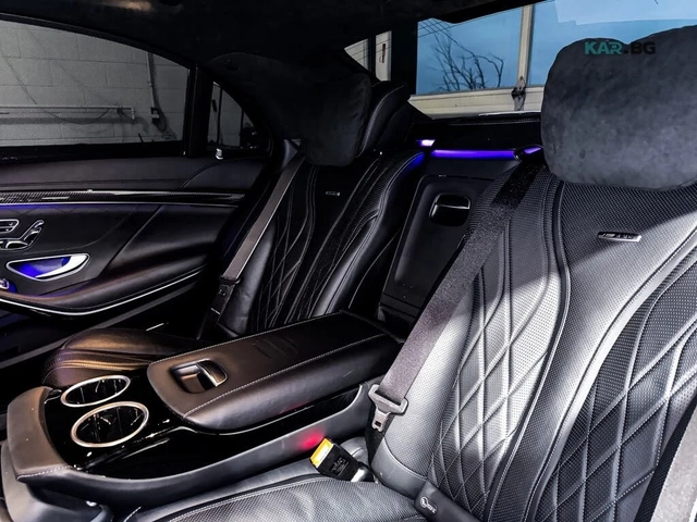 Mercedes-Benz S 63 AMG * ПОДГРЕВ* ОБДУХВАНЕ* МАСАЖИ* TV* ПАНО* BURMESTER* - автомобили, коли, обяви за нови и употребявани 15