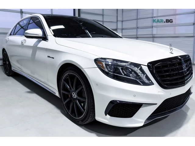 Mercedes-Benz S 63 AMG * ПОДГРЕВ* ОБДУХВАНЕ* МАСАЖИ* TV* ПАНО* BURMESTER* - автомобили, коли, обяви за нови и употребявани 2