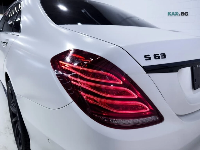 Mercedes-Benz S 63 AMG * ПОДГРЕВ* ОБДУХВАНЕ* МАСАЖИ* TV* ПАНО* BURMESTER* - автомобили, коли, обяви за нови и употребявани 6