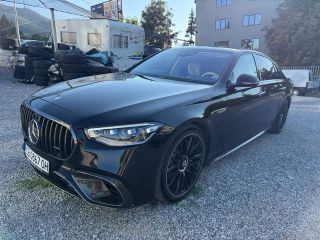 Mercedes-Benz S 63 AMG e Performance Long 4M Carbon First Class Chauffer - автомобили, коли, обяви за нови и употребявани 0
