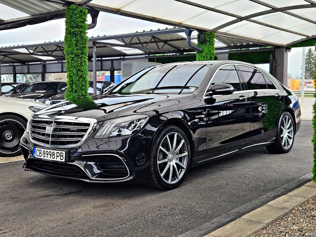 Mercedes-Benz S 63 AMG L/4M/4D BURMESTER/DISTR/TV/HUD/МАСАЖ/ПАНО/F1/LIZI - автомобили, коли, обяви за нови и употребявани 0