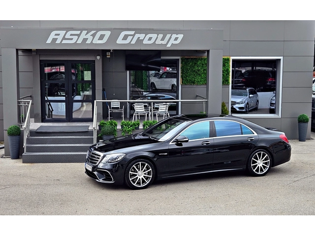 Mercedes-Benz S 63 AMG L/4M/4D BURMESTER/DISTR/TV/HUD/МАСАЖ/ПАНО/F1/LIZI - автомобили, коли, обяви за нови и употребявани 16