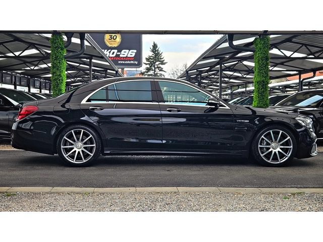 Mercedes-Benz S 63 AMG L/4M/4D BURMESTER/DISTR/TV/HUD/МАСАЖ/ПАНО/F1/LIZI - автомобили, коли, обяви за нови и употребявани 3