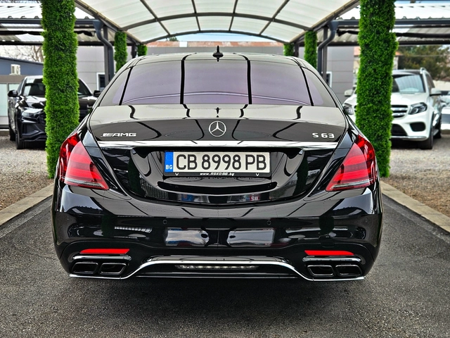 Mercedes-Benz S 63 AMG L/4M/4D BURMESTER/DISTR/TV/HUD/МАСАЖ/ПАНО/F1/LIZI - автомобили, коли, обяви за нови и употребявани 5
