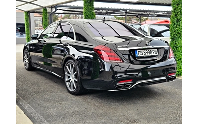 Mercedes-Benz S 63 AMG L/4M/4D BURMESTER/DISTR/TV/HUD/МАСАЖ/ПАНО/F1/LIZI - автомобили, коли, обяви за нови и употребявани 6