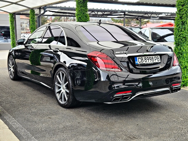Mercedes-Benz S 63 AMG L/4M/4D BURMESTER/DISTR/TV/HUD/МАСАЖ/ПАНО/F1/LIZI - автомобили, коли, обяви за нови и употребявани 6