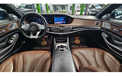 Mercedes-Benz S 63 AMG L/4M/4D BURMESTER/DISTR/TV/HUD/МАСАЖ/ПАНО/F1/LIZI - автомобили, коли, обяви за нови и употребявани 7