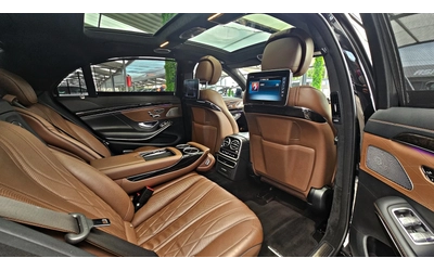 Mercedes-Benz S 63 AMG L/4M/4D BURMESTER/DISTR/TV/HUD/МАСАЖ/ПАНО/F1/LIZI - автомобили, коли, обяви за нови и употребявани 8