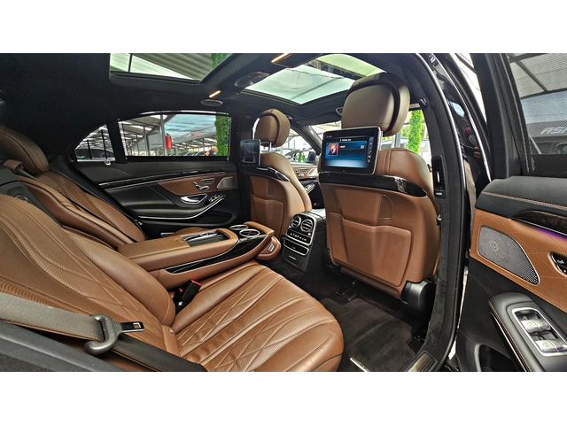 Mercedes-Benz S 63 AMG L/4M/4D BURMESTER/DISTR/TV/HUD/МАСАЖ/ПАНО/F1/LIZI - автомобили, коли, обяви за нови и употребявани 8
