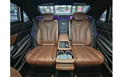 Mercedes-Benz S 63 AMG L/4M/4D BURMESTER/DISTR/TV/HUD/МАСАЖ/ПАНО/F1/LIZI - автомобили, коли, обяви за нови и употребявани 9