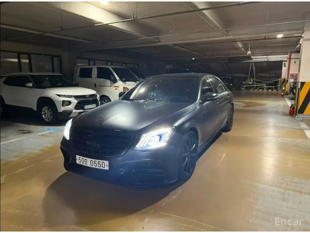 Mercedes-Benz S 63 AMG MATTE BLACK - автомобили, коли, обяви за нови и употребявани 0