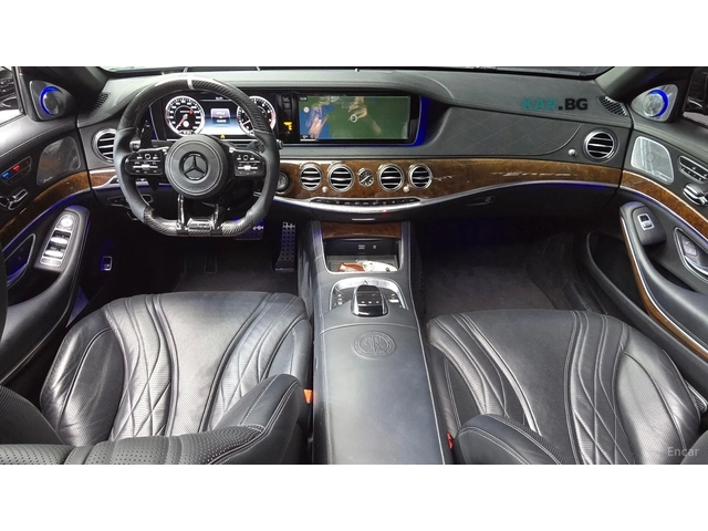 Mercedes-Benz S 65 AMG* HUD* 360* МАСАЖИ* КОЖА* ОБДУХВ* ПАНО - автомобили, коли, обяви за нови и употребявани 4