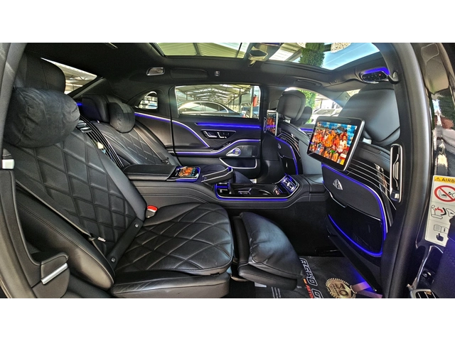 Mercedes-Benz S 680 L/V12/MAYBACH/TVx3/DISTR/PANO/ОБДУХ/BURMESTЕR - автомобили, коли, обяви за нови и употребявани 10