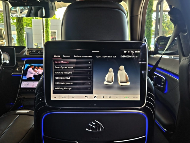 Mercedes-Benz S 680 L/V12/MAYBACH/TVx3/DISTR/PANO/ОБДУХ/BURMESTЕR - автомобили, коли, обяви за нови и употребявани 16