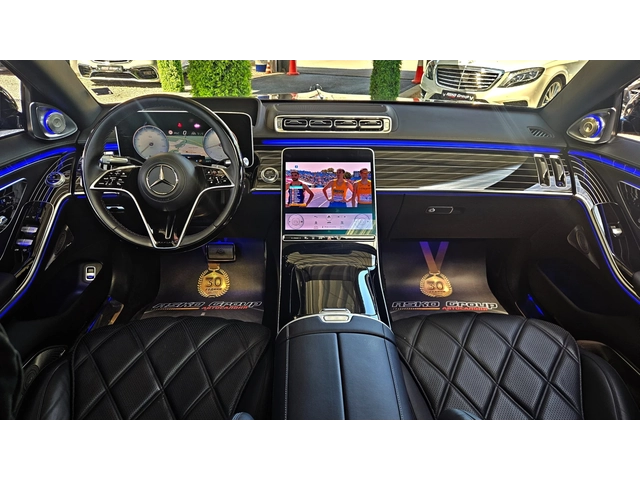 Mercedes-Benz S 680 L/V12/MAYBACH/TVx3/DISTR/PANO/ОБДУХ/BURMESTЕR - автомобили, коли, обяви за нови и употребявани 7